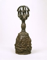 Five-Pronged Vajra Bell with the Four Great Wisdom Kingsimage