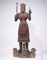 Standing Tobatsu Bishamonten (Skt. Vaiśravaṇa)image