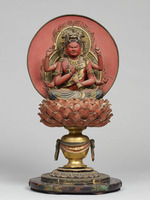 Seated Aizen Myōō (Skt. Rāgarāja)image