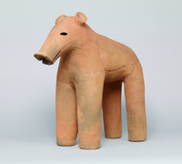 Boar, haniwa (unglazed earthen object)image